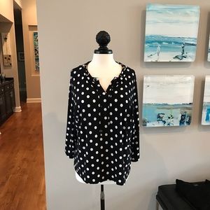 Travelers Collection - Black & White Polka Dot.